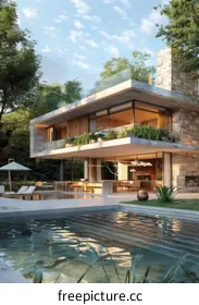 pool house