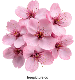pink blossoms
