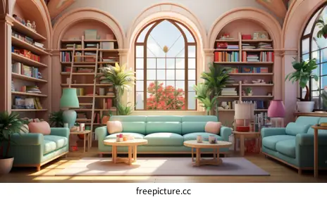 bookshelves