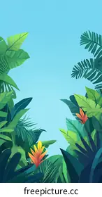 tropical illustration