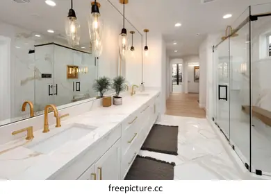 elegant bathroom