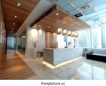 reception desk