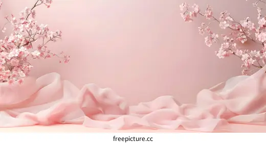 pink background