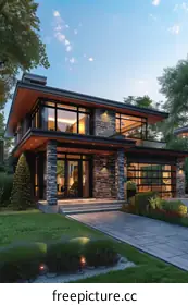 modern house