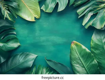 tropical leaves