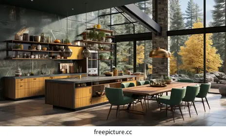 modern kitchen