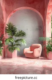 pink interior