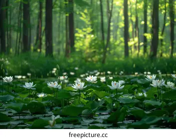 water lilies