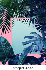 tropical leaves