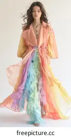 flowing dress