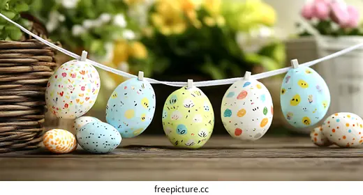 painted eggs