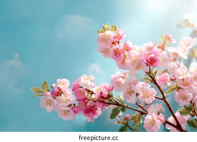 pink blossoms
