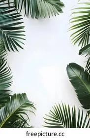 tropical greenery