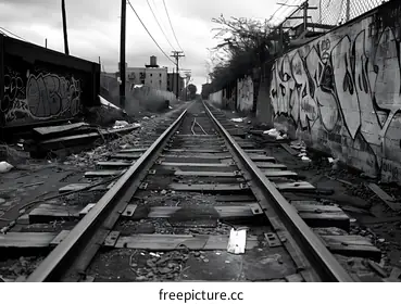 railroad tracks