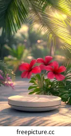 tropical flowers