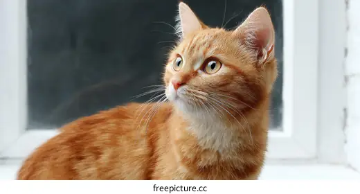 orange cat