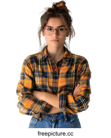 plaid shirt