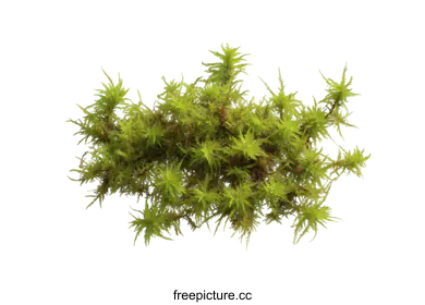 green moss