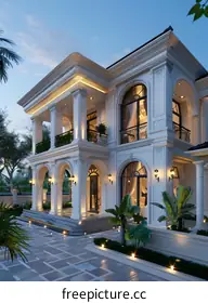 luxury house