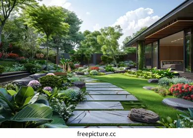 Garden landscape