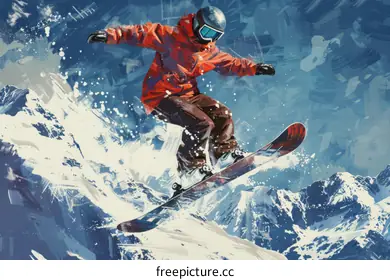 snowboard