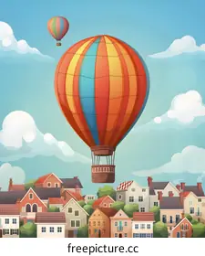 hot air balloon