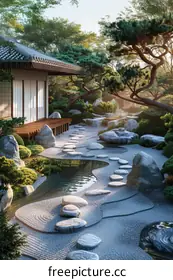 dry landscape garden