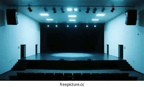 empty stage