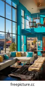 floor to ceiling windows