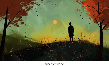 person silhouette