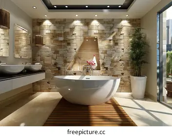 luxury bathroom