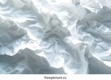 crumpled