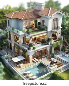 luxury villa