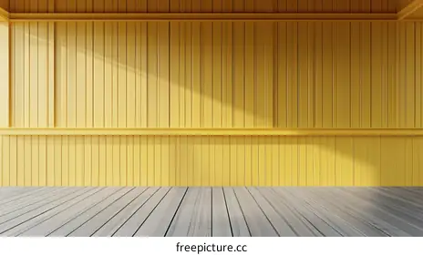 yellow wall