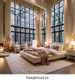 comfortable bedroom