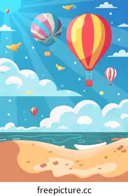 hot air balloon