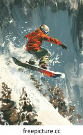 snowboard