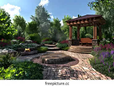 Garden landscape