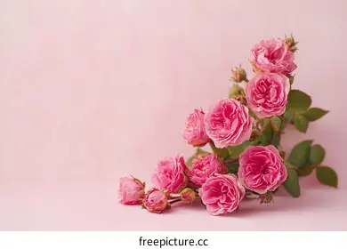 pink roses