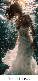 underwater photoshoot