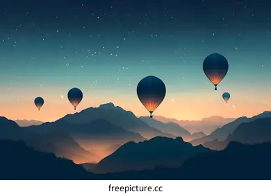 hot air balloon
