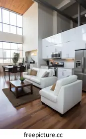 open floor plan