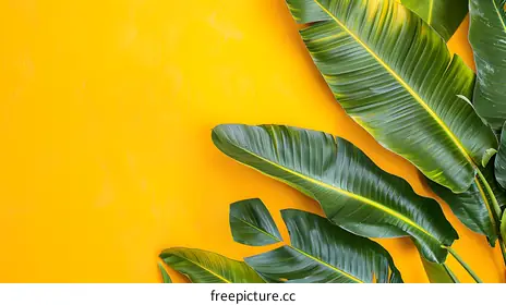 tropical leaves