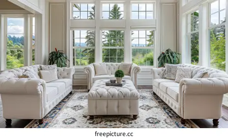 floor to ceiling windows