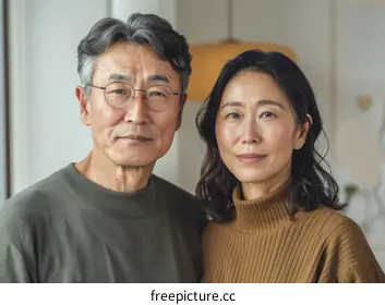 looking at the camera