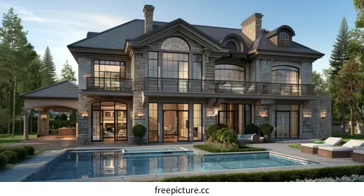 luxury house