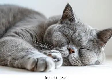 gray cat
