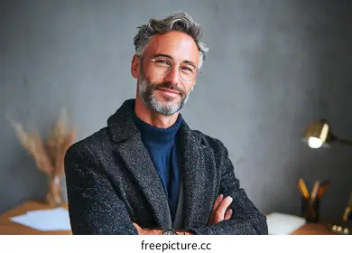 confident expression