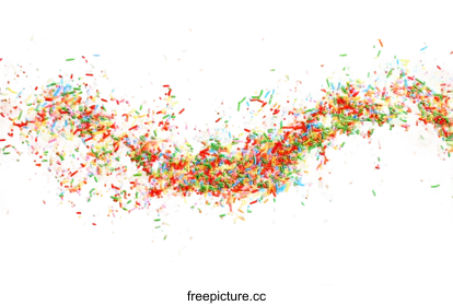 colorful sprinkles