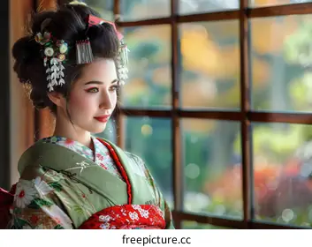 woman in kimono